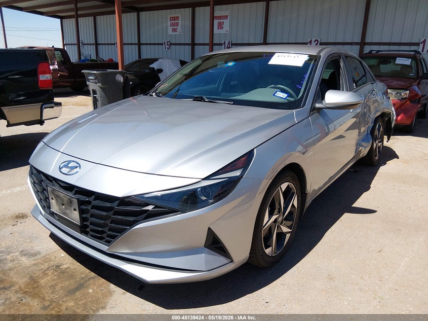 2023 Hyundai Elantra VIN 5NPLS4AG3PH107647 IAAI salvage auction — SIDE, Original (Texas), sold $25 on 2026-07-29 (photo 2)