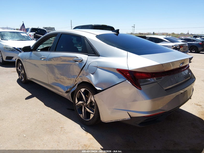 2023 Hyundai Elantra VIN 5NPLS4AG3PH107647 IAAI salvage auction — SIDE, Original (Texas), sold $25 on 2026-07-29 (photo 3)
