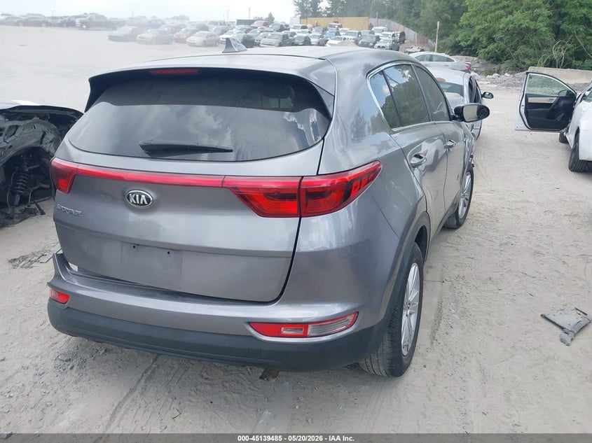 2017 Kia Sportage VIN KNDPMCAC8H7261375 IAAI salvage auction — FRONT END, Salvage (Georgia), sold $300 on 2026-07-28 (photo 4)