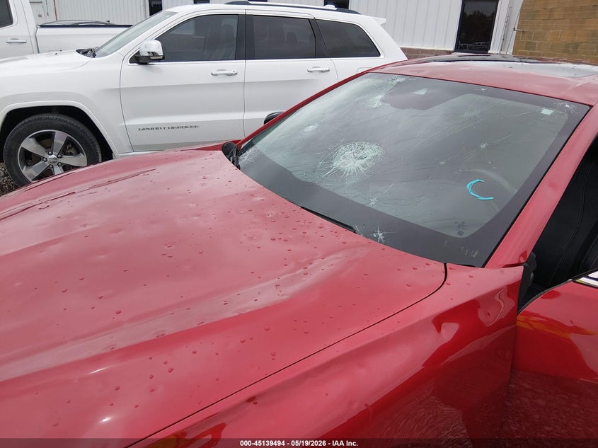 2021 Acura Tlx VIN 19UUB5F40MA002707 IAAI salvage auction — HAIL, Clear (Missouri), sold $13,300 on 2026-07-30 (photo 6)