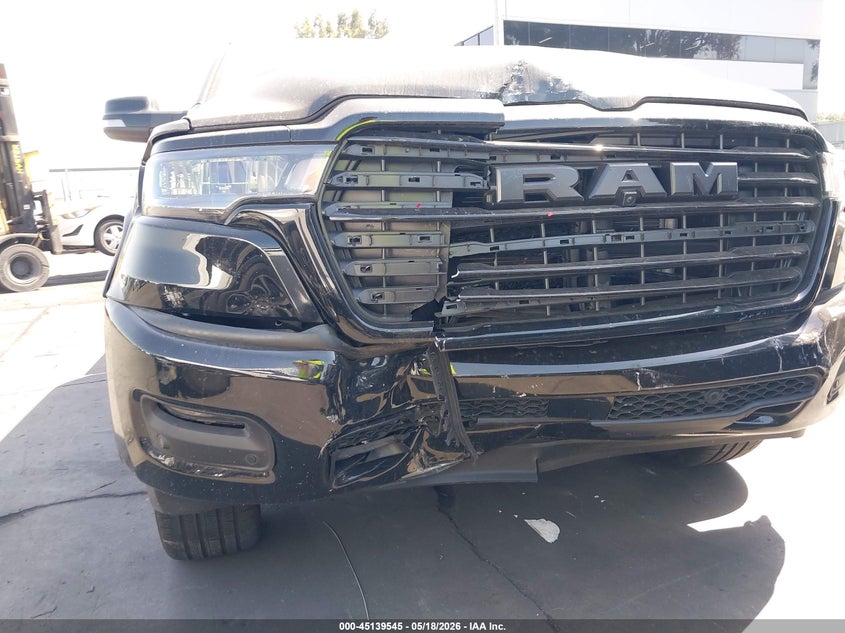 2025 Ram 1500 VIN 1C6SRFJP8SN774961 IAAI salvage auction — LEFT REAR, Wait Title, sold $14,875 on 2026-09-02 (photo 6)
