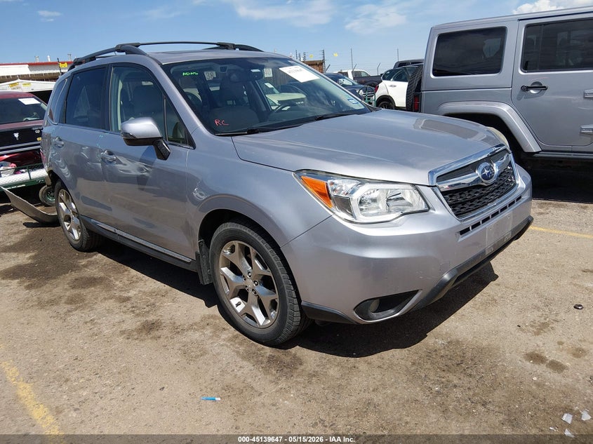2015 Subaru Forester VIN JF2SJAWC6FH441012 IAAI salvage auction — REAR END, Salvage (Colorado), sold $1,850 on 2026-07-07 (photo 1)