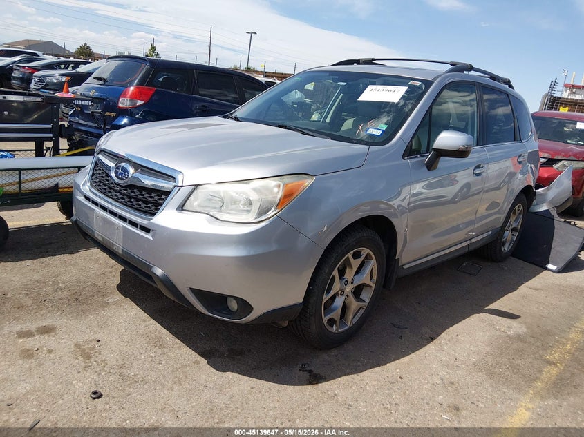 2015 Subaru Forester VIN JF2SJAWC6FH441012 IAAI salvage auction — REAR END, Salvage (Colorado), sold $1,850 on 2026-07-07 (photo 2)