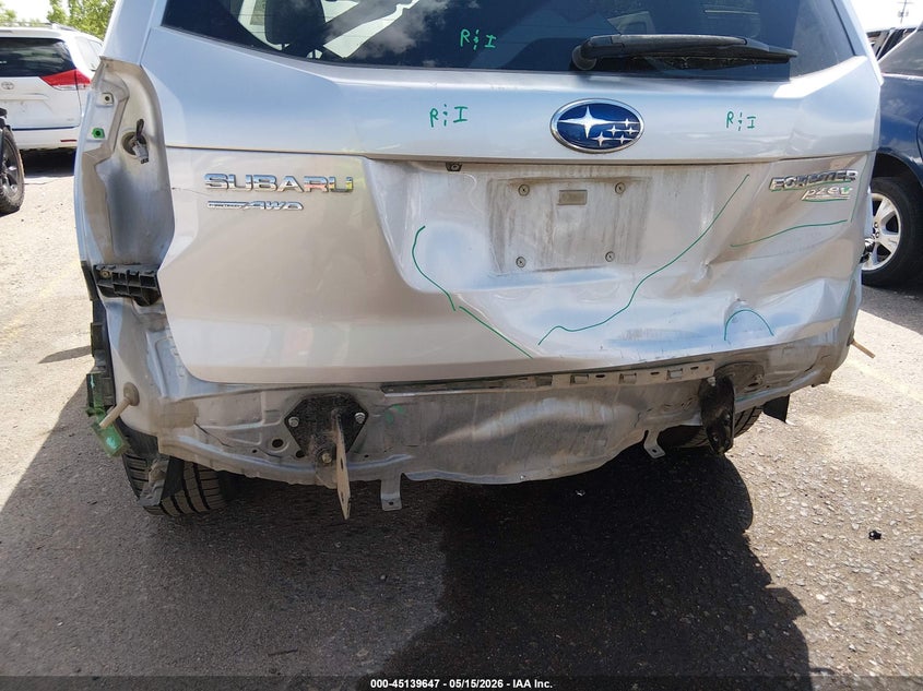 2015 Subaru Forester VIN JF2SJAWC6FH441012 IAAI salvage auction — REAR END, Salvage (Colorado), sold $1,850 on 2026-07-07 (photo 6)