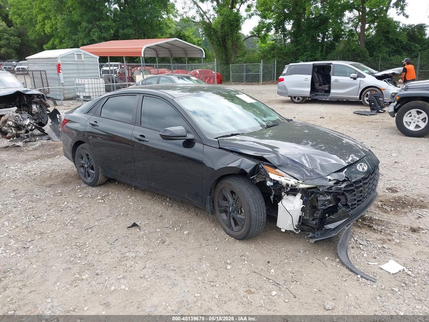 2022 Hyundai Elantra VIN KMHLM4AG8NU364313 IAAI salvage auction — FRONT END, Salvage (Georgia), sold $4,200 on 2026-07-31 (photo 1)