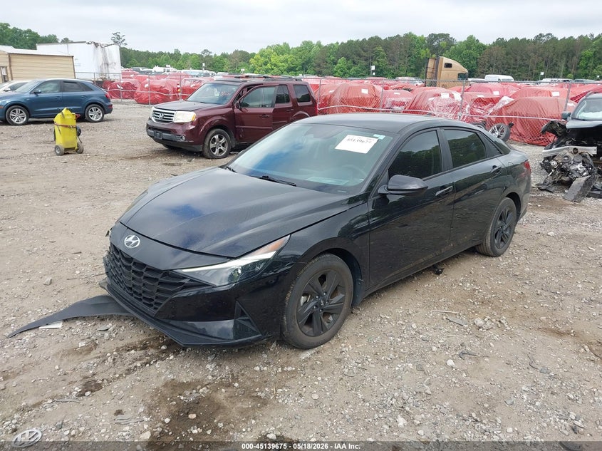 2022 Hyundai Elantra VIN KMHLM4AG8NU364313 IAAI salvage auction — FRONT END, Salvage (Georgia), sold $4,200 on 2026-07-31 (photo 2)