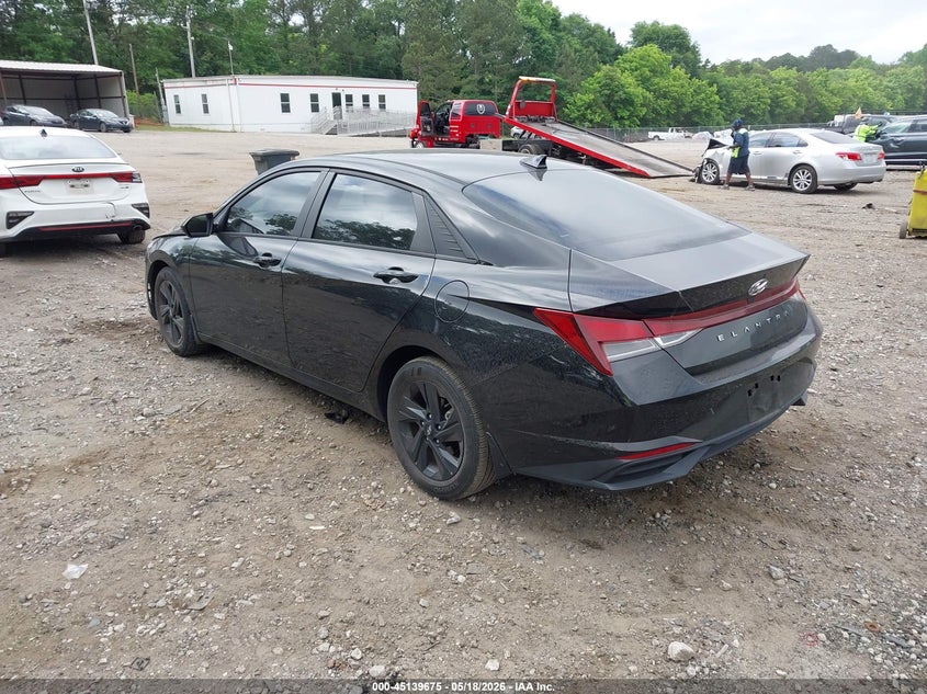 2022 Hyundai Elantra VIN KMHLM4AG8NU364313 IAAI salvage auction — FRONT END, Salvage (Georgia), sold $4,200 on 2026-07-31 (photo 3)