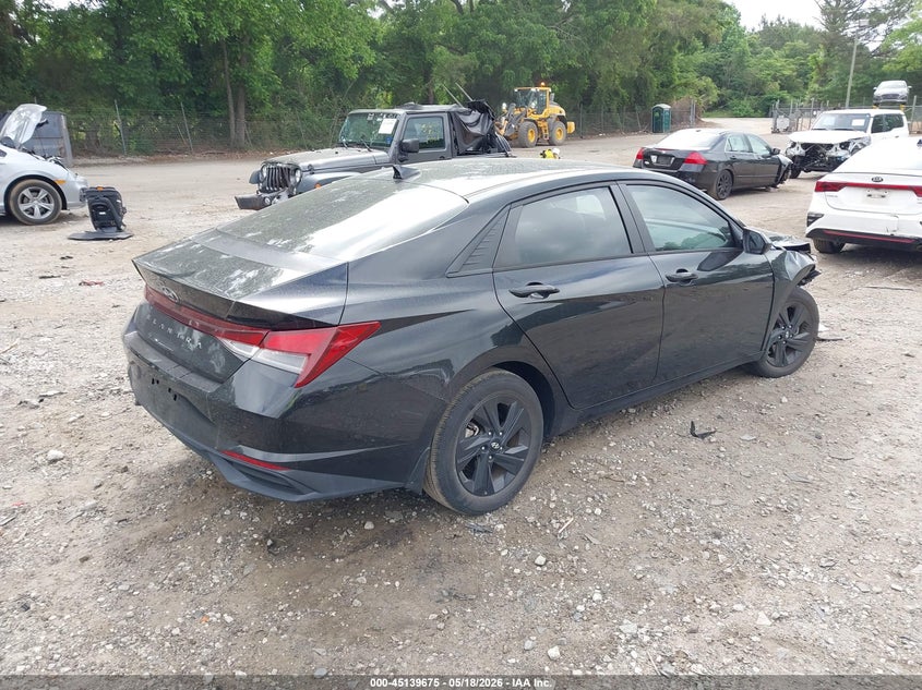 2022 Hyundai Elantra VIN KMHLM4AG8NU364313 IAAI salvage auction — FRONT END, Salvage (Georgia), sold $4,200 on 2026-07-31 (photo 4)