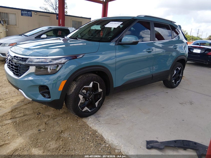 2026 Kia Seltos VIN KNDER2AA5T7922502 IAAI salvage auction — REAR END, Rebuildable (Florida), sold $7,900 on 2026-07-28 (photo 2)