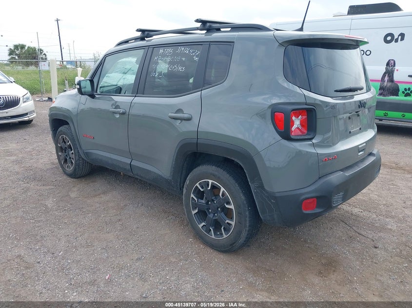 2023 Jeep Renegade VIN ZACNJDB11PPP56034 IAAI salvage auction — FRONT END, Salvage (Texas), sold $3,000 on 2026-07-21 (photo 3)