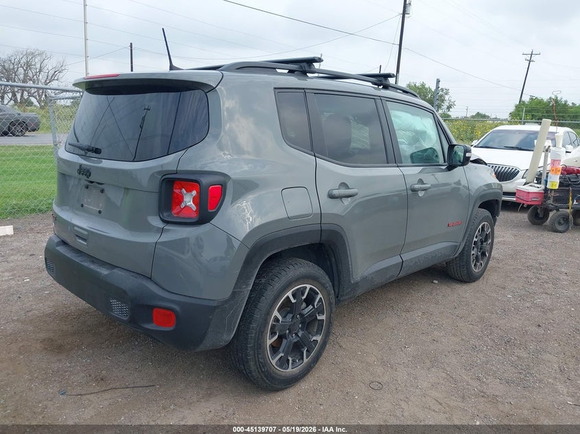 2023 Jeep Renegade VIN ZACNJDB11PPP56034 IAAI salvage auction — FRONT END, Salvage (Texas), sold $3,000 on 2026-07-21 (photo 4)