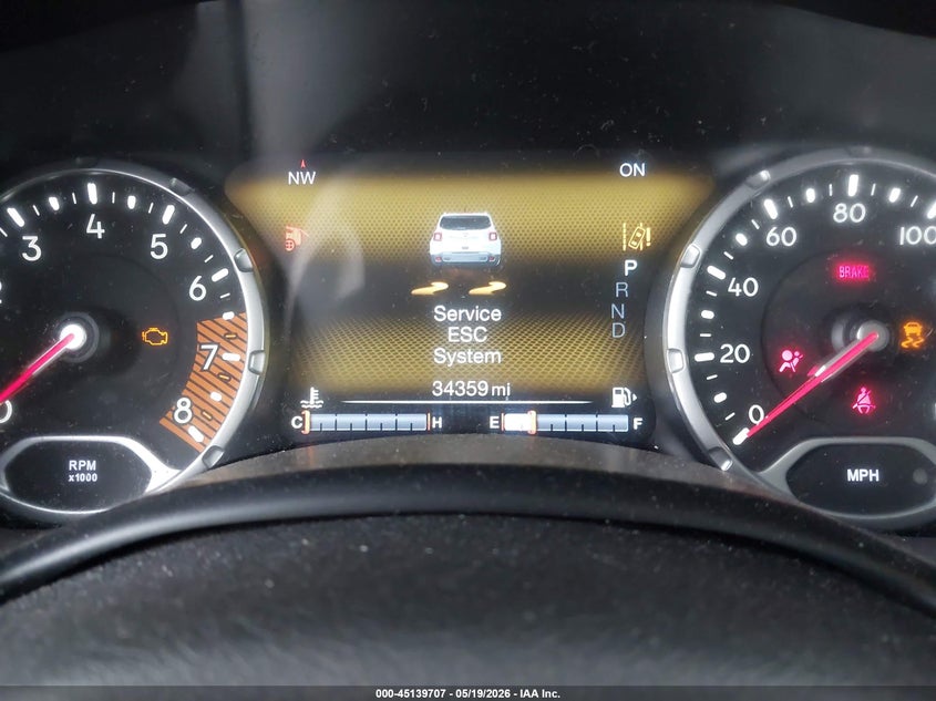 2023 Jeep Renegade VIN ZACNJDB11PPP56034 IAAI salvage auction — FRONT END, Salvage (Texas), sold $3,000 on 2026-07-21 (photo 7)