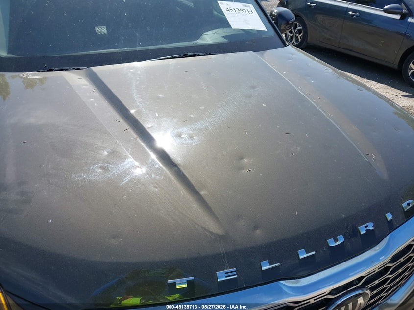 2021 Kia Telluride VIN 5XYP3DHC4MG113333 IAAI salvage auction — HAIL, Salvage Title, sold $6,600 on 2026-07-28 (photo 6)