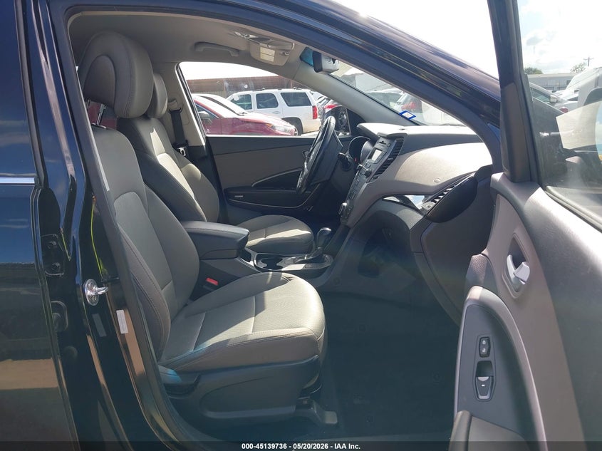 2013 Hyundai Santa fe VIN 5XYZU3LA9DG053247 IAAI salvage auction — LEFT FRONT, Salvage (Texas), sold $2,225 on 2026-07-21 (photo 5)