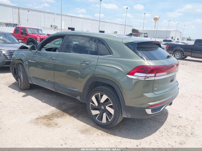 2026 Volkswagen Atlas cross sport VIN 1V2WC2CA9TC215928 IAAI salvage auction — LEFT FRONT, Enterprise Vehicles Clear Only (Texas), sold $19,150 on 2026-08-10 (photo 3)