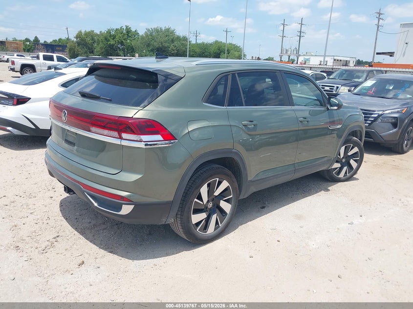 2026 Volkswagen Atlas cross sport VIN 1V2WC2CA9TC215928 IAAI salvage auction — LEFT FRONT, Enterprise Vehicles Clear Only (Texas), sold $19,150 on 2026-08-10 (photo 4)