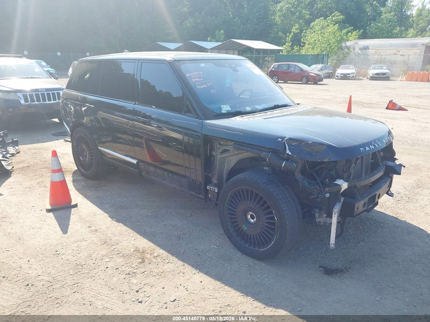 2017 Land rover RANGE ROVER VIN SALGS5FE8HA358518 IAAI salvage auction — RIGHT FRONT, Salvage - Greater Than 75% (Maryland), sold $25 on 2026-07-31 (photo 1)