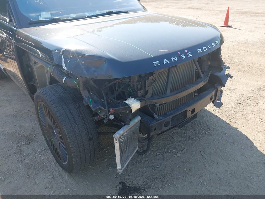 2017 Land rover RANGE ROVER VIN SALGS5FE8HA358518 IAAI salvage auction — RIGHT FRONT, Salvage - Greater Than 75% (Maryland), sold $25 on 2026-07-31 (photo 6)