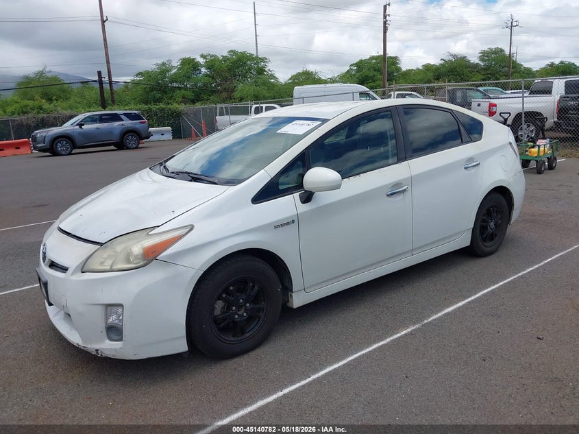 2010 Toyota Prius VIN JTDKN3DU9A0058327 IAAI salvage auction — NORMAL WEAR, Salvage Title (Hawaii), sold $150 on 2026-07-28 (photo 2)