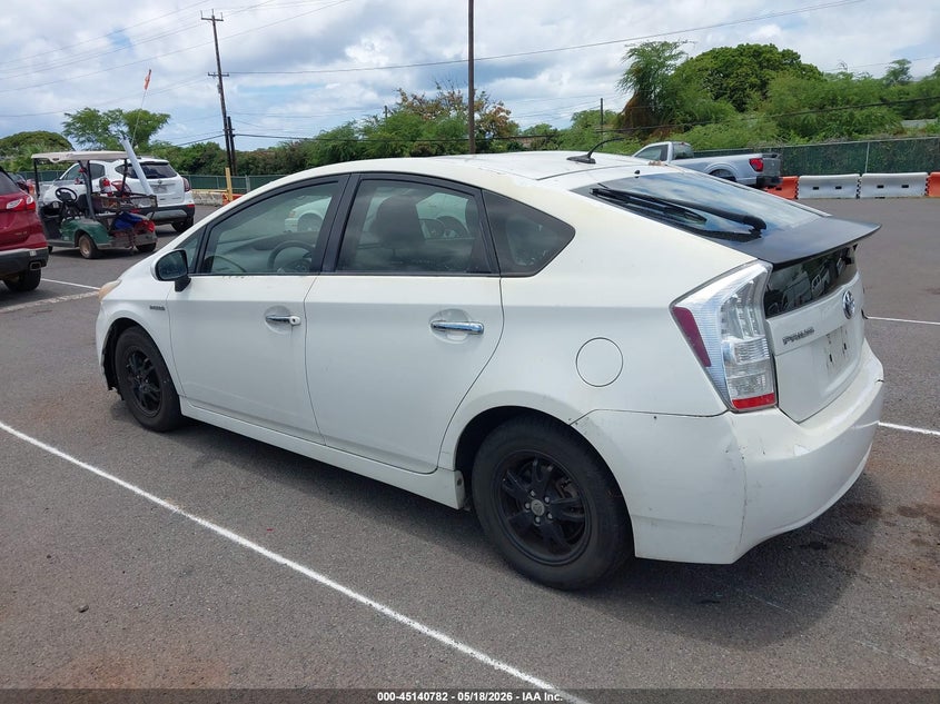2010 Toyota Prius VIN JTDKN3DU9A0058327 IAAI salvage auction — NORMAL WEAR, Salvage Title (Hawaii), sold $150 on 2026-07-28 (photo 3)