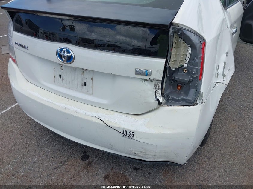 2010 Toyota Prius VIN JTDKN3DU9A0058327 IAAI salvage auction — NORMAL WEAR, Salvage Title (Hawaii), sold $150 on 2026-07-28 (photo 6)