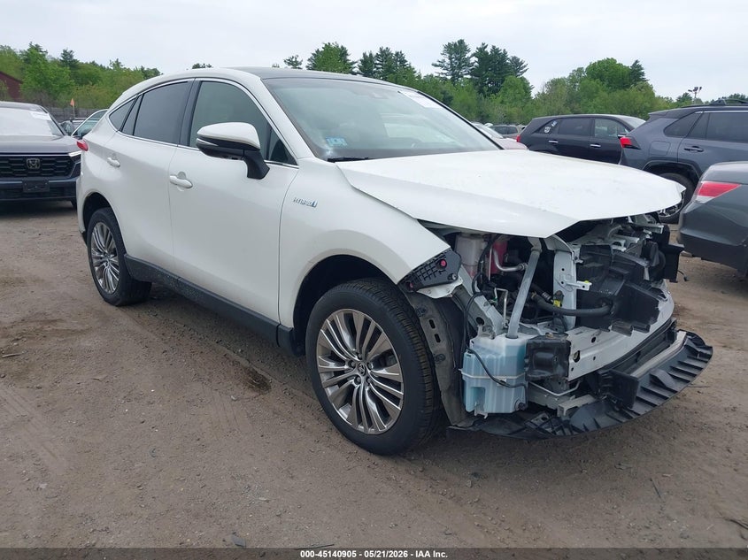 2021 Toyota Venza VIN JTEAAAAH6MJ059206 IAAI salvage auction — FRONT END, Salvage (Massachusetts), sold $13,600 on 2026-07-24 (photo 1)