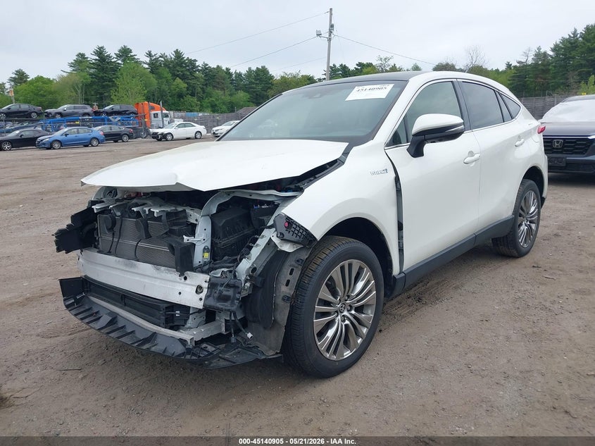 2021 Toyota Venza VIN JTEAAAAH6MJ059206 IAAI salvage auction — FRONT END, Salvage (Massachusetts), sold $13,600 on 2026-07-24 (photo 2)