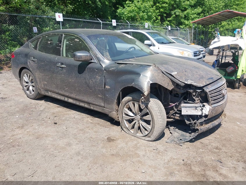2012 Infiniti M VIN JN1BY1AR5CM393613 IAAI salvage auction — FRONT END, Salvage - Greater Than 75% (Maryland), sold $650 on 2026-07-07 (photo 1)