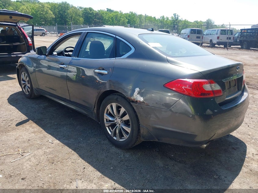 2012 Infiniti M VIN JN1BY1AR5CM393613 IAAI salvage auction — FRONT END, Salvage - Greater Than 75% (Maryland), sold $650 on 2026-07-07 (photo 3)