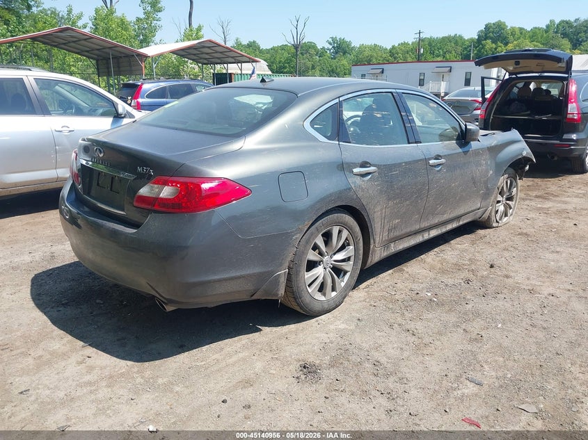 2012 Infiniti M VIN JN1BY1AR5CM393613 IAAI salvage auction — FRONT END, Salvage - Greater Than 75% (Maryland), sold $650 on 2026-07-07 (photo 4)