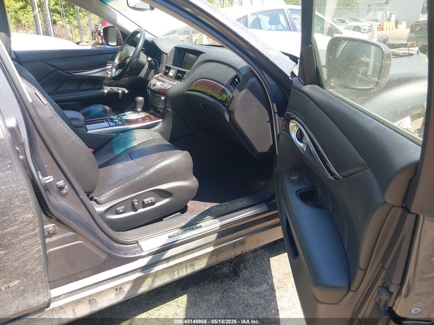 2012 Infiniti M VIN JN1BY1AR5CM393613 IAAI salvage auction — FRONT END, Salvage - Greater Than 75% (Maryland), sold $650 on 2026-07-07 (photo 5)