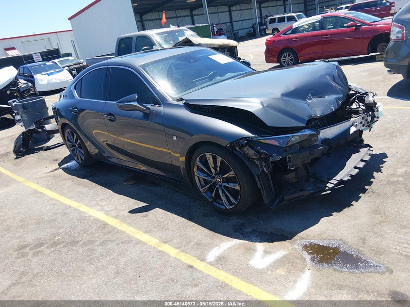 2024 Lexus Is VIN JTHGZ1B25R5076644 IAAI salvage auction — FRONT END, Salvage (South Carolina), sold $12,000 on 2026-07-22 (photo 1)