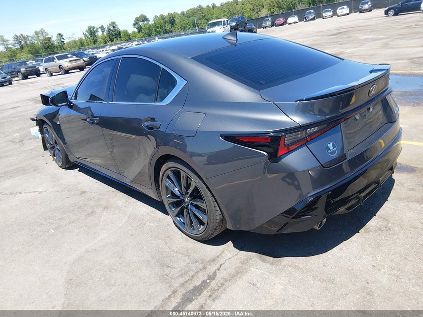 2024 Lexus Is VIN JTHGZ1B25R5076644 IAAI salvage auction — FRONT END, Salvage (South Carolina), sold $12,000 on 2026-07-22 (photo 3)