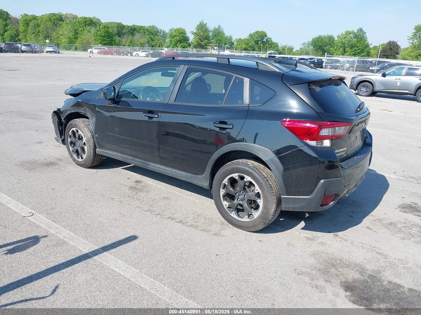 2021 Subaru Xv VIN JF2GTAPCXM8373826 IAAI salvage auction — FRONT END, Salvage (Indiana), sold $3,650 on 2026-07-09 (photo 3)
