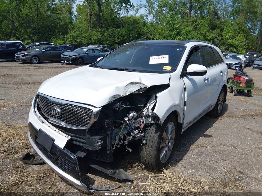 2018 Kia Sorento VIN 5XYPKDA57JG420814 IAAI salvage auction — LEFT FRONT, Salvage (Ohio), sold $2,650 on 2026-07-28 (photo 2)