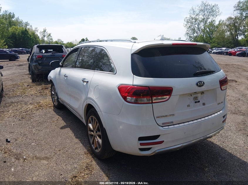 2018 Kia Sorento VIN 5XYPKDA57JG420814 IAAI salvage auction — LEFT FRONT, Salvage (Ohio), sold $2,650 on 2026-07-28 (photo 3)