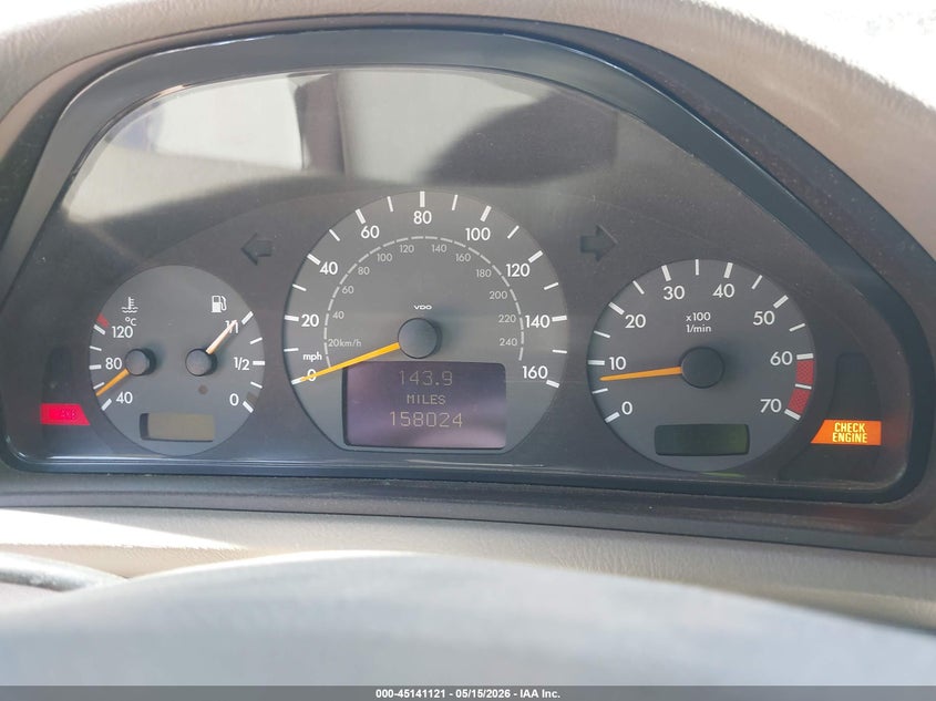 2001 Mercedes-benz Clk-class VIN WDBLK70G01T055608 IAAI salvage auction — FRONT END, Salvage (Georgia), sold $700 on 2026-07-17 (photo 7)