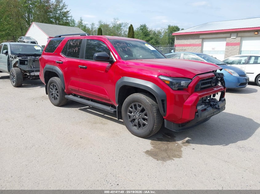 2025 Toyota 4runner VIN JTEVA5BR9S5069461 IAAI salvage auction — FRONT END, Salvage (Maine), sold $22,450 on 2026-07-20 (photo 1)