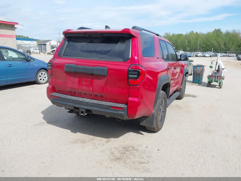 2025 Toyota 4runner VIN JTEVA5BR9S5069461 IAAI salvage auction — FRONT END, Salvage (Maine), sold $22,450 on 2026-07-20 (photo 4)