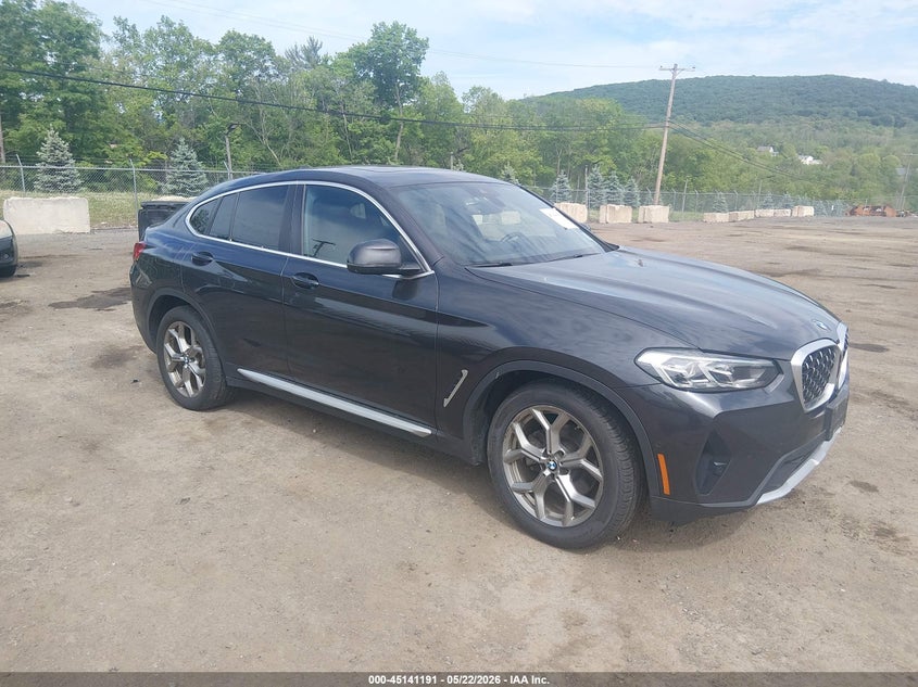 2022 BMW X4 VIN 5UX33DT09N9K86259 — IAAI salvage auction photo