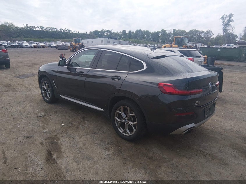 2022 BMW X4 VIN 5UX33DT09N9K86259 IAAI salvage auction — SUSPENSION, Salvage Title, sold $13,600 on 2026-08-27 (photo 3)