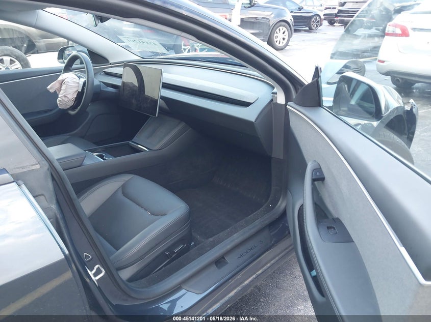 2024 Tesla Model 3 VIN 5YJ3E1EA0RF749238 IAAI salvage auction — LEFT FRONT, Rebuildable (Florida), sold $7,800 on 2026-07-09 (photo 5)