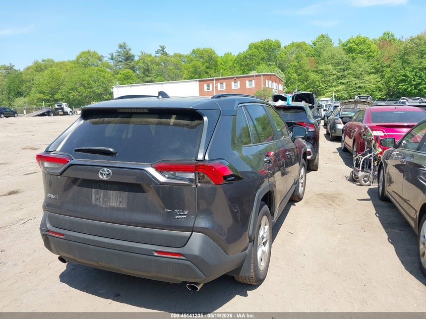 2019 Toyota Rav 4 VIN JTMP1RFV2KJ008519 IAAI salvage auction — RIGHT FRONT, Salvage (Massachusetts), sold $10,100 on 2026-07-14 (photo 4)