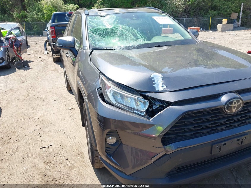 2019 Toyota Rav 4 VIN JTMP1RFV2KJ008519 IAAI salvage auction — RIGHT FRONT, Salvage (Massachusetts), sold $10,100 on 2026-07-14 (photo 6)