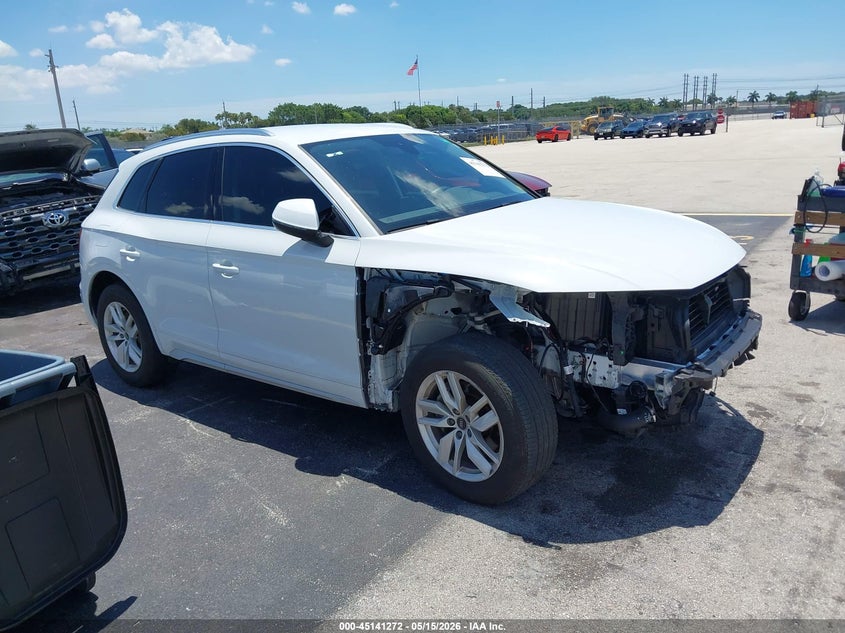 2023 Audi Q5 VIN WA1GAAFY9P2002272 — IAAI salvage auction photo