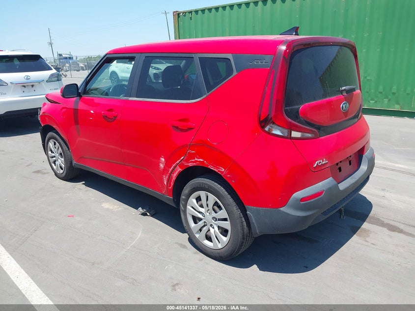 2020 Kia Soul VIN KNDJ23AU1L7048085 IAAI salvage auction — FRONT END, Salvage (North Carolina), sold $1,350 on 2026-07-15 (photo 3)
