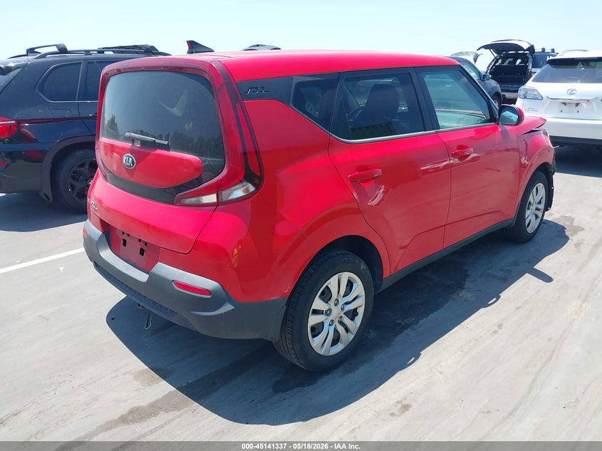 2020 Kia Soul VIN KNDJ23AU1L7048085 IAAI salvage auction — FRONT END, Salvage (North Carolina), sold $1,350 on 2026-07-15 (photo 4)