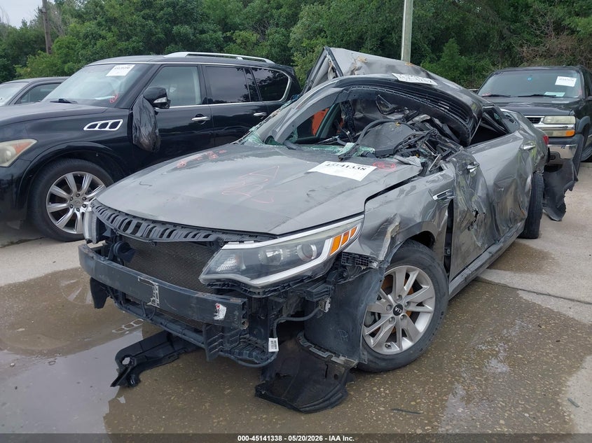 2017 Kia Optima VIN 5XXGT4L32HG149510 IAAI salvage auction — ALL OVER, Original (Texas), sold $450 on 2026-07-29 (photo 2)