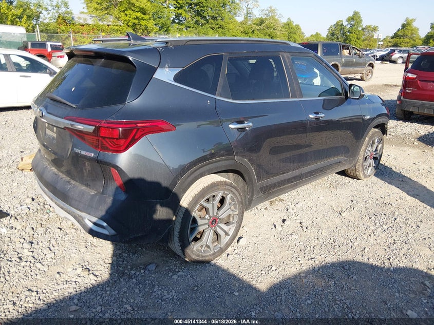 2021 Kia Seltos VIN KNDETCA21M7181492 IAAI salvage auction — FRONT END, Salvage (West Virginia), sold $1,300 on 2026-07-22 (photo 4)