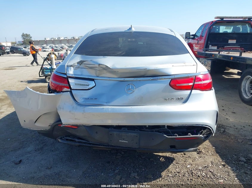 2019 Mercedes-benz Amg gle coupe VIN 4JGED6EB7KA147447 IAAI salvage auction — REAR END, Salvage (California), sold $21,000 on 2026-07-15 (photo 6)